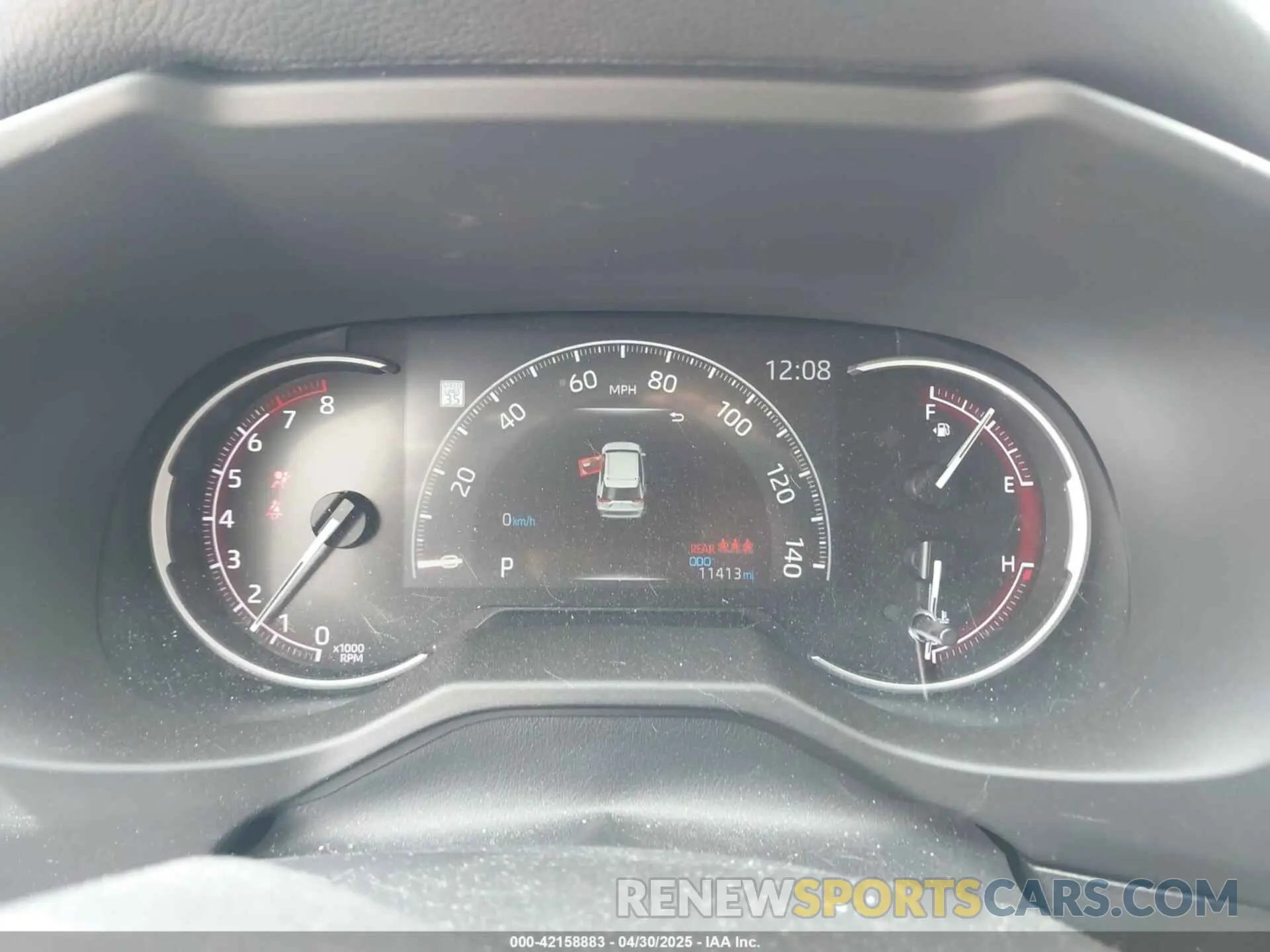 7 Фотография поврежденного автомобиля 2T3H1RFV0PC242415 TOYOTA RAV4 2023