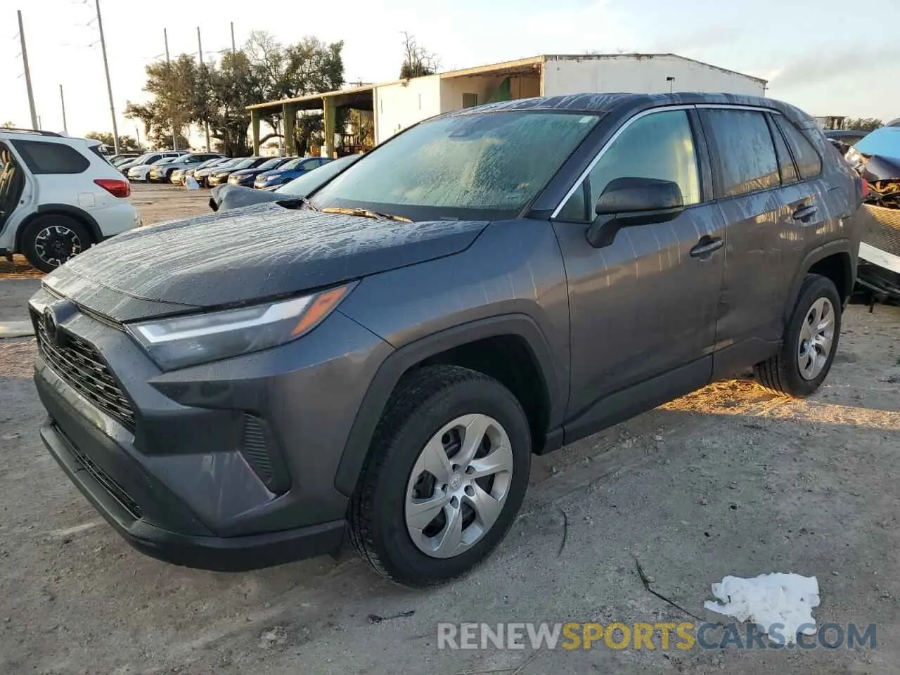 1 Photograph of a damaged car 2T3H1RFV0PC244035 TOYOTA RAV4 2023