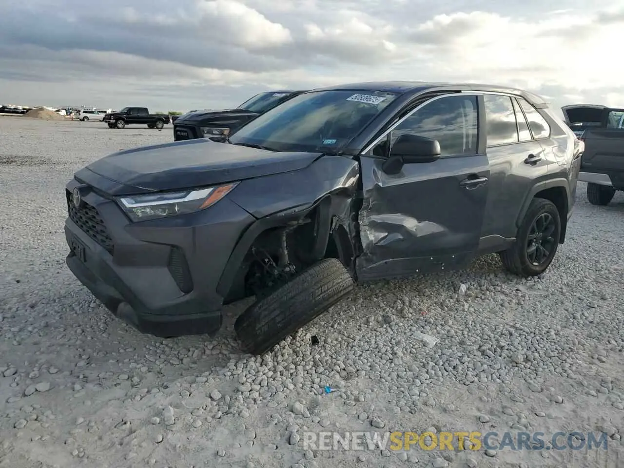 1 Photograph of a damaged car 2T3H1RFV0PW259486 TOYOTA RAV4 2023