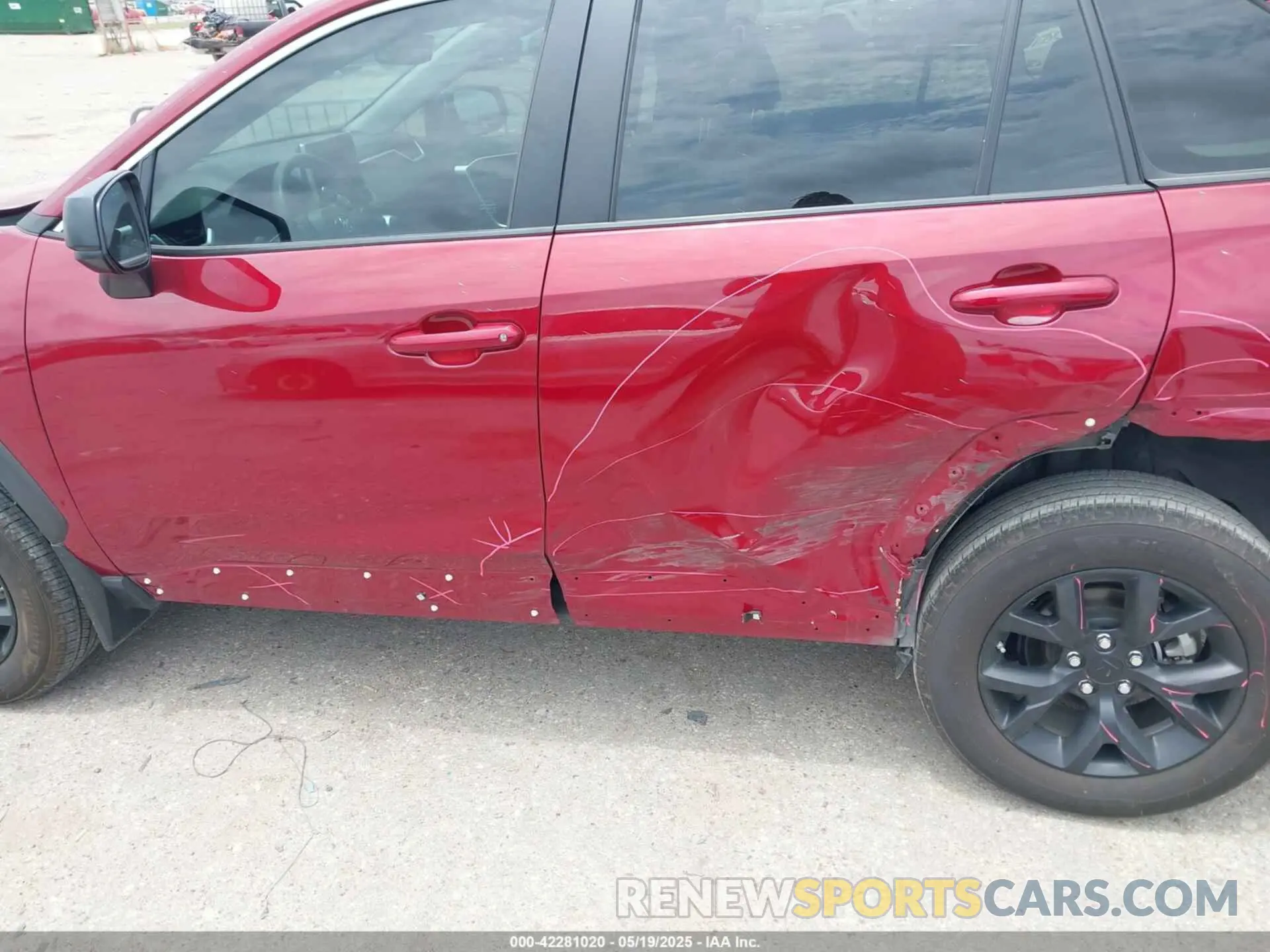 6 Photograph of a damaged car 2T3H1RFV0PW293668 TOYOTA RAV4 2023