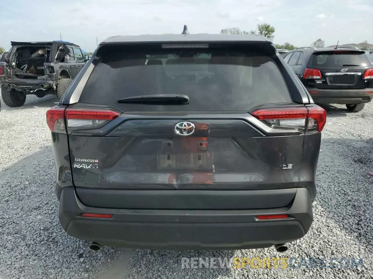6 Photograph of a damaged car 2T3H1RFV1PC218138 TOYOTA RAV4 2023