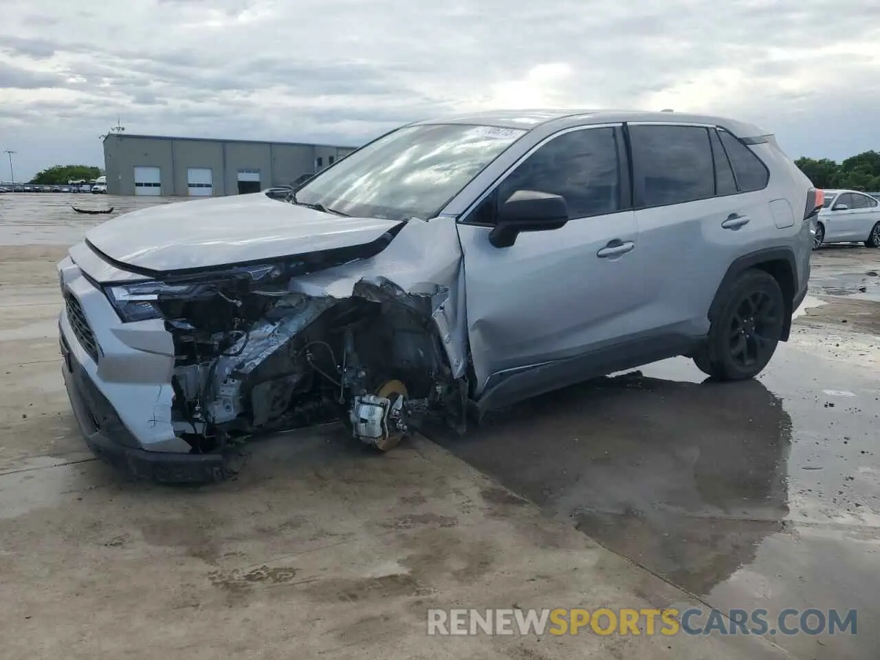 1 Photograph of a damaged car 2T3H1RFV1PC221587 TOYOTA RAV4 2023
