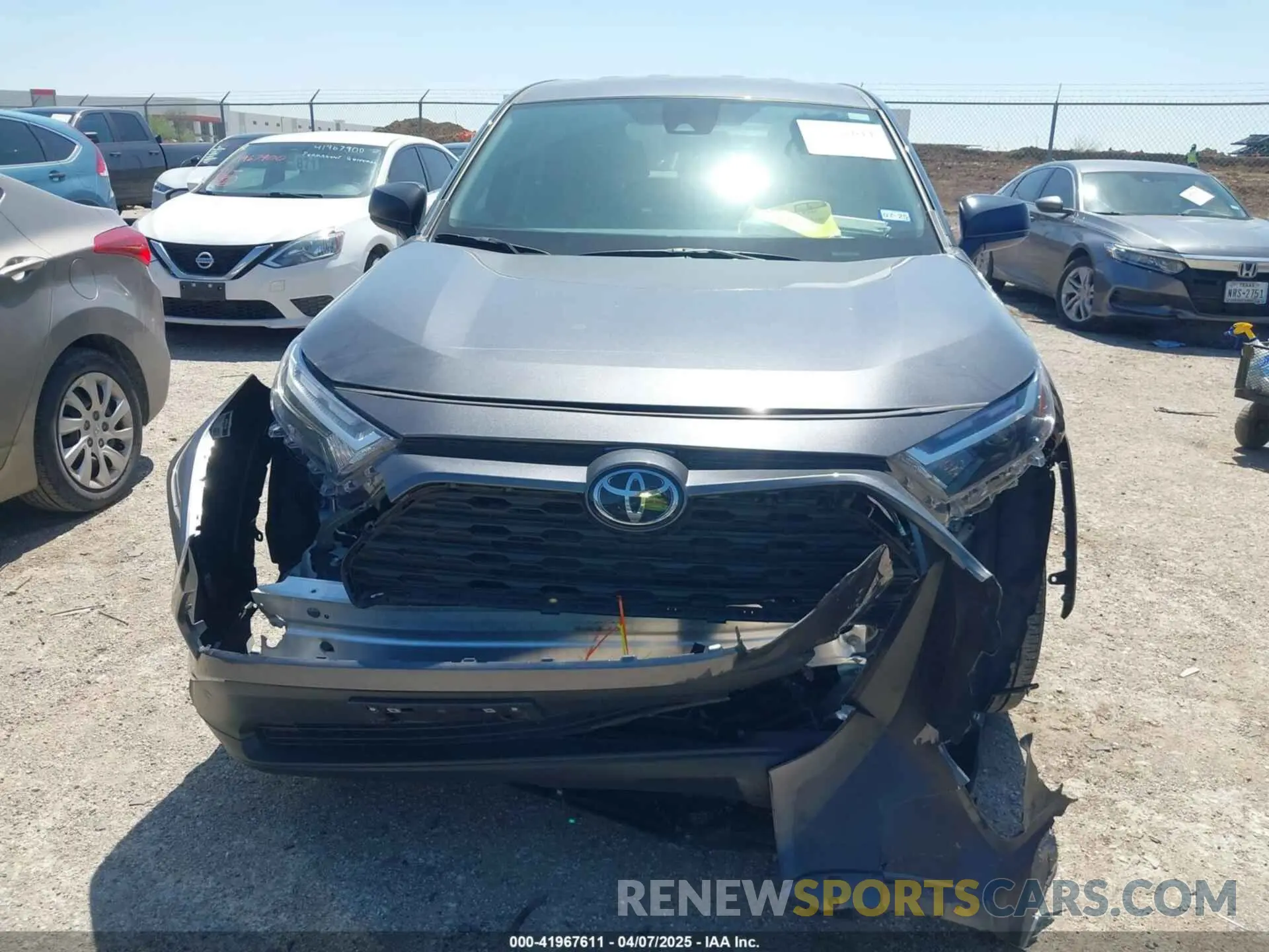 12 Photograph of a damaged car 2T3H1RFV1PC236932 TOYOTA RAV4 2023