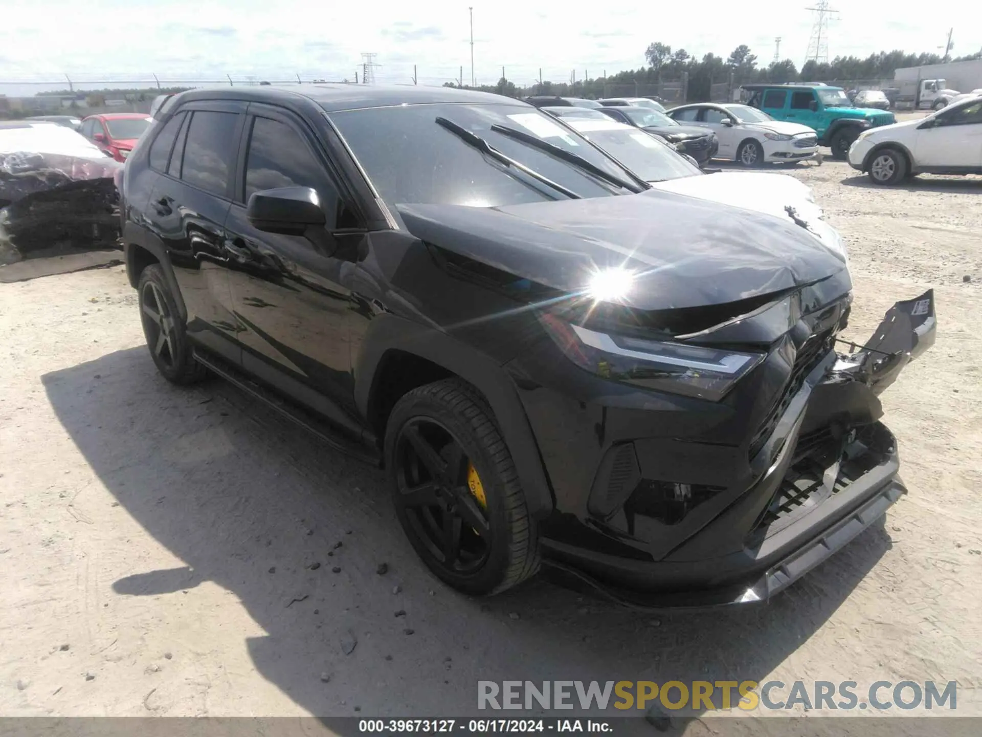 1 Photograph of a damaged car 2T3H1RFV2PC236776 TOYOTA RAV4 2023