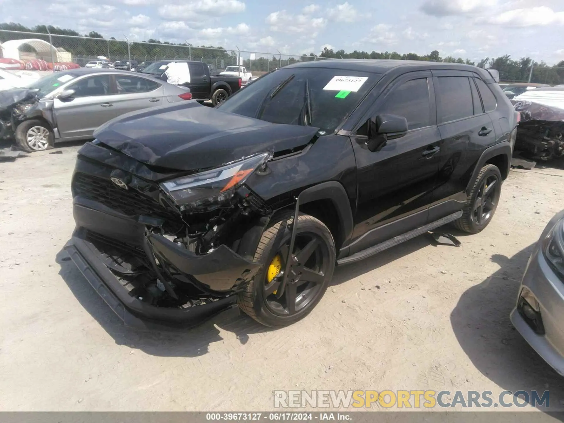 2 Photograph of a damaged car 2T3H1RFV2PC236776 TOYOTA RAV4 2023