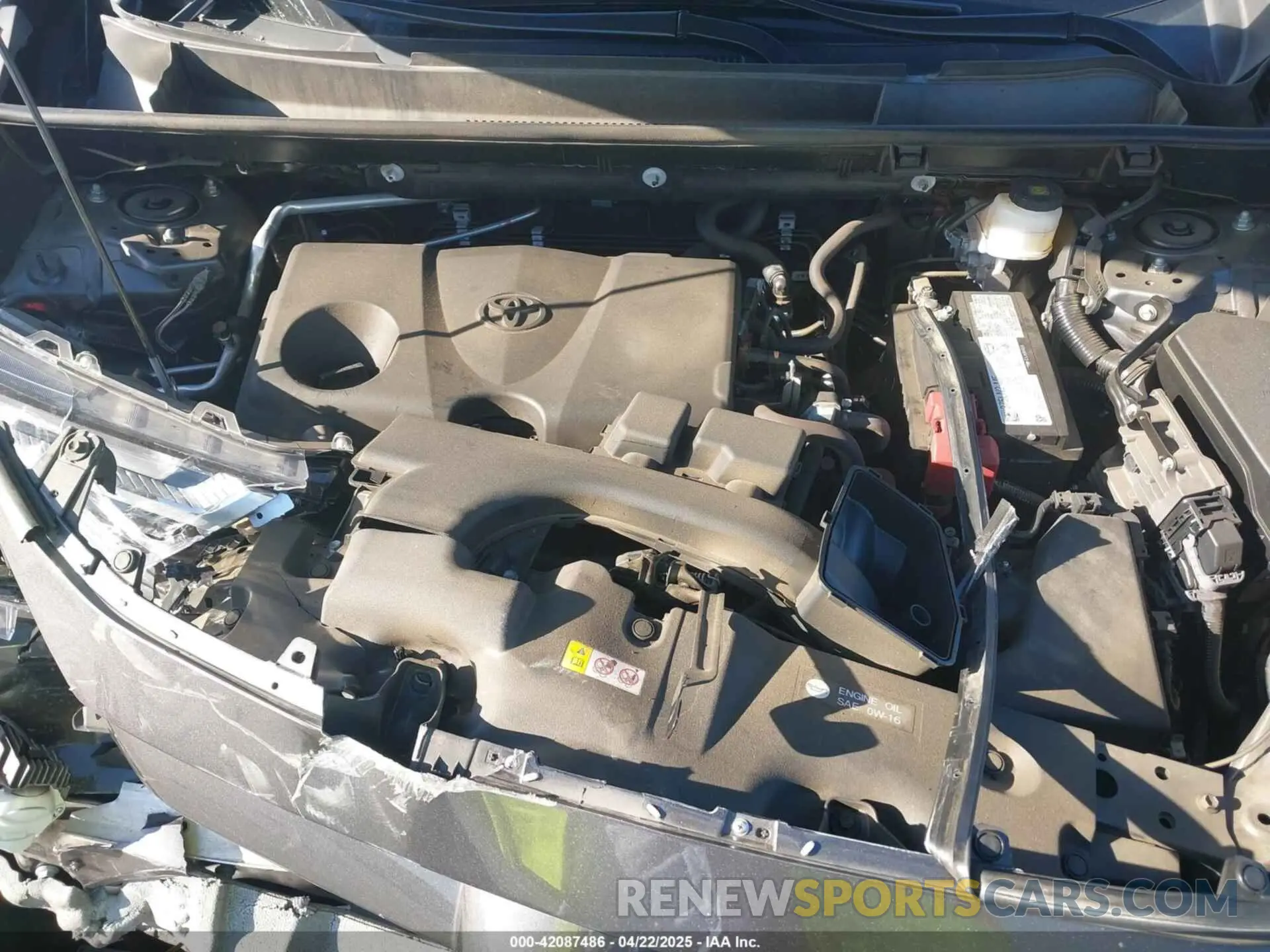 10 Photograph of a damaged car 2T3H1RFV2PW258680 TOYOTA RAV4 2023