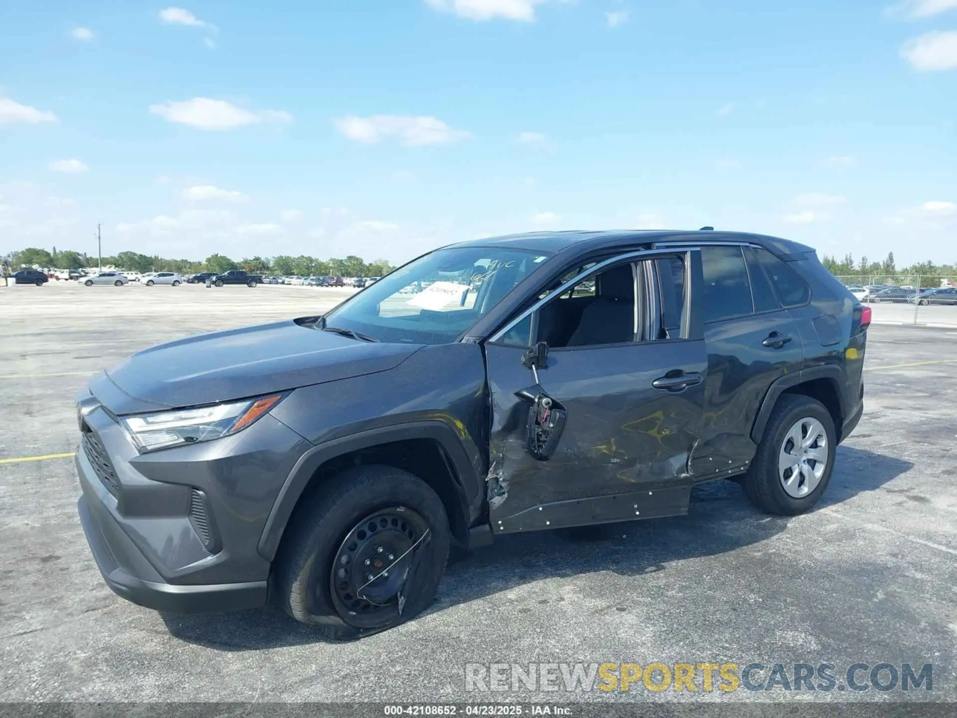 6 Photograph of a damaged car 2T3H1RFV3PC251738 TOYOTA RAV4 2023