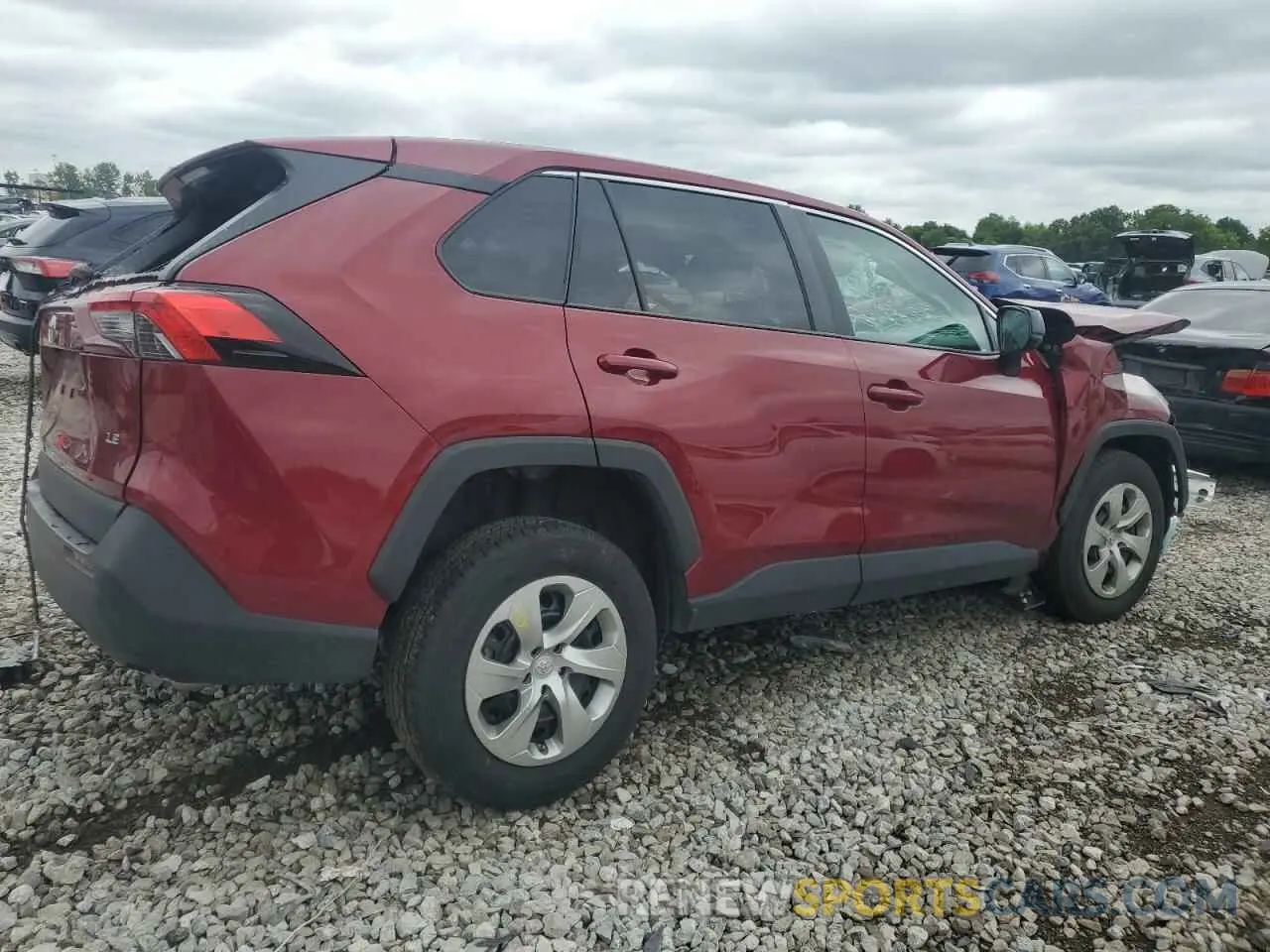 3 Photograph of a damaged car 2T3H1RFV3PW276539 TOYOTA RAV4 2023