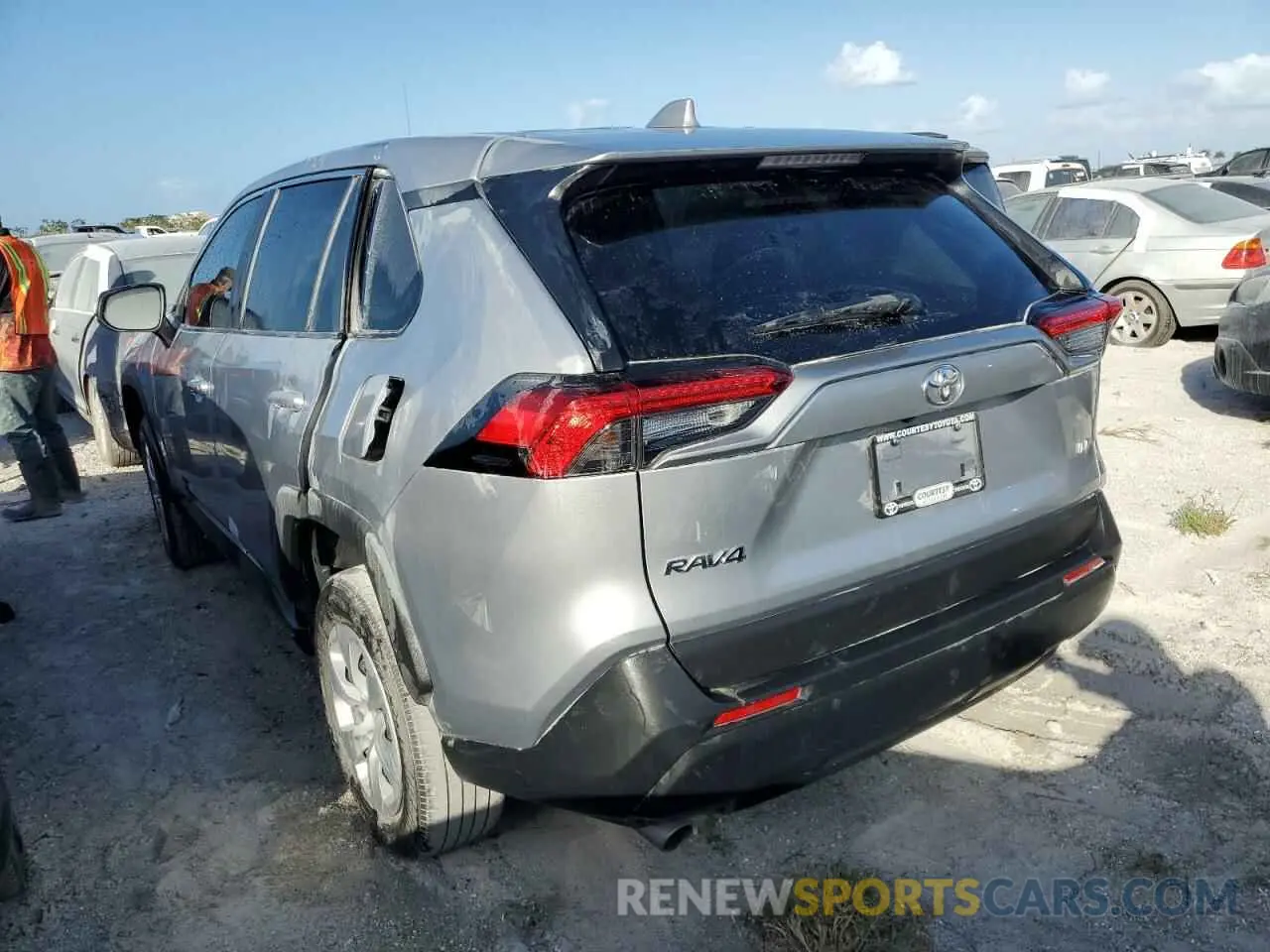 2 Photograph of a damaged car 2T3H1RFV4PC249402 TOYOTA RAV4 2023