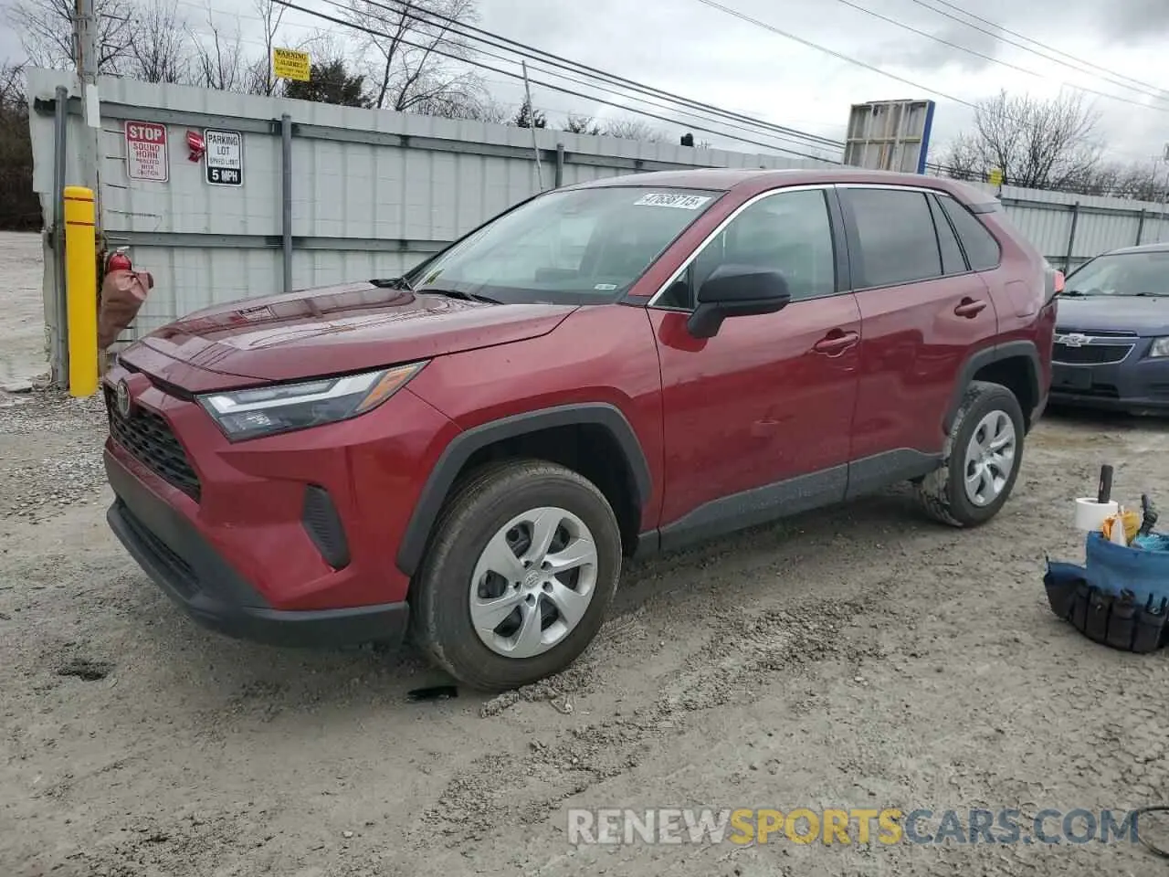 1 Photograph of a damaged car 2T3H1RFV4PW252752 TOYOTA RAV4 2023