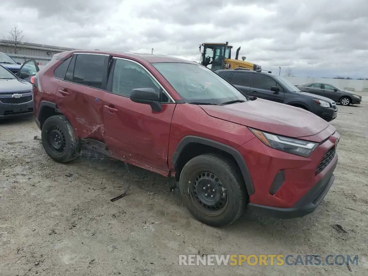 4 Photograph of a damaged car 2T3H1RFV4PW252752 TOYOTA RAV4 2023