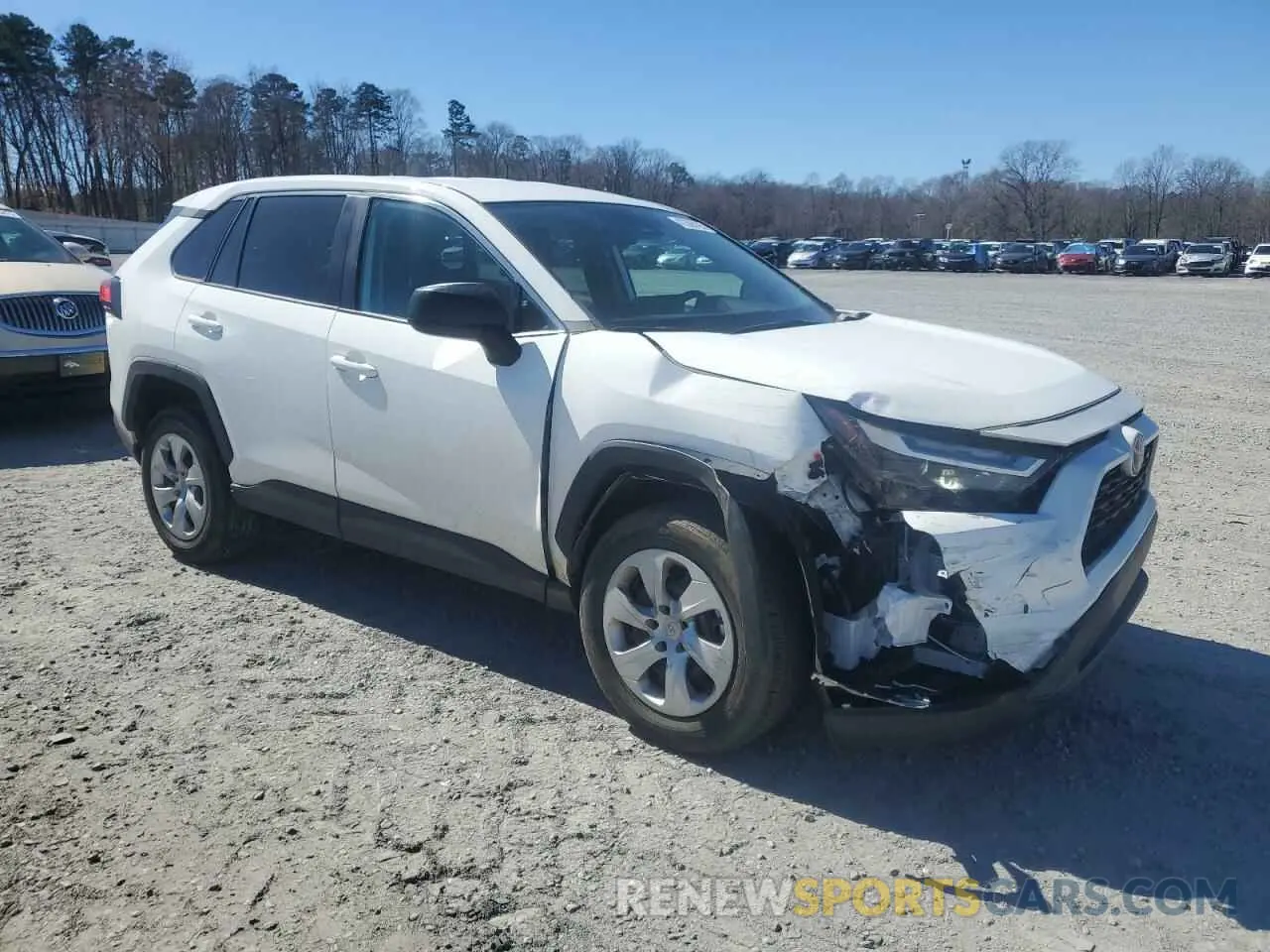 4 Photograph of a damaged car 2T3H1RFV5PC234035 TOYOTA RAV4 2023