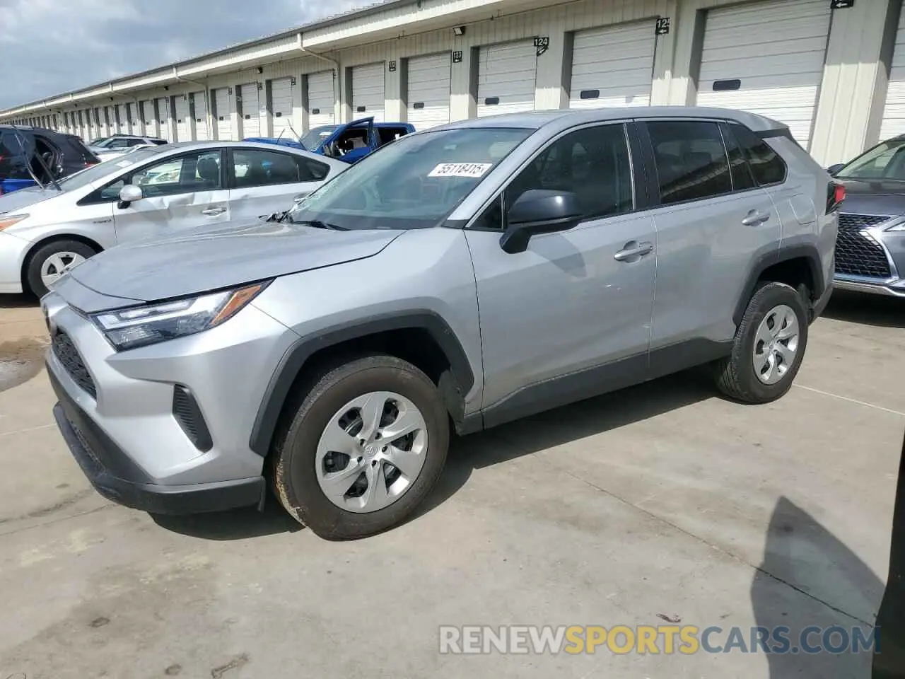 1 Photograph of a damaged car 2T3H1RFV5PW258284 TOYOTA RAV4 2023