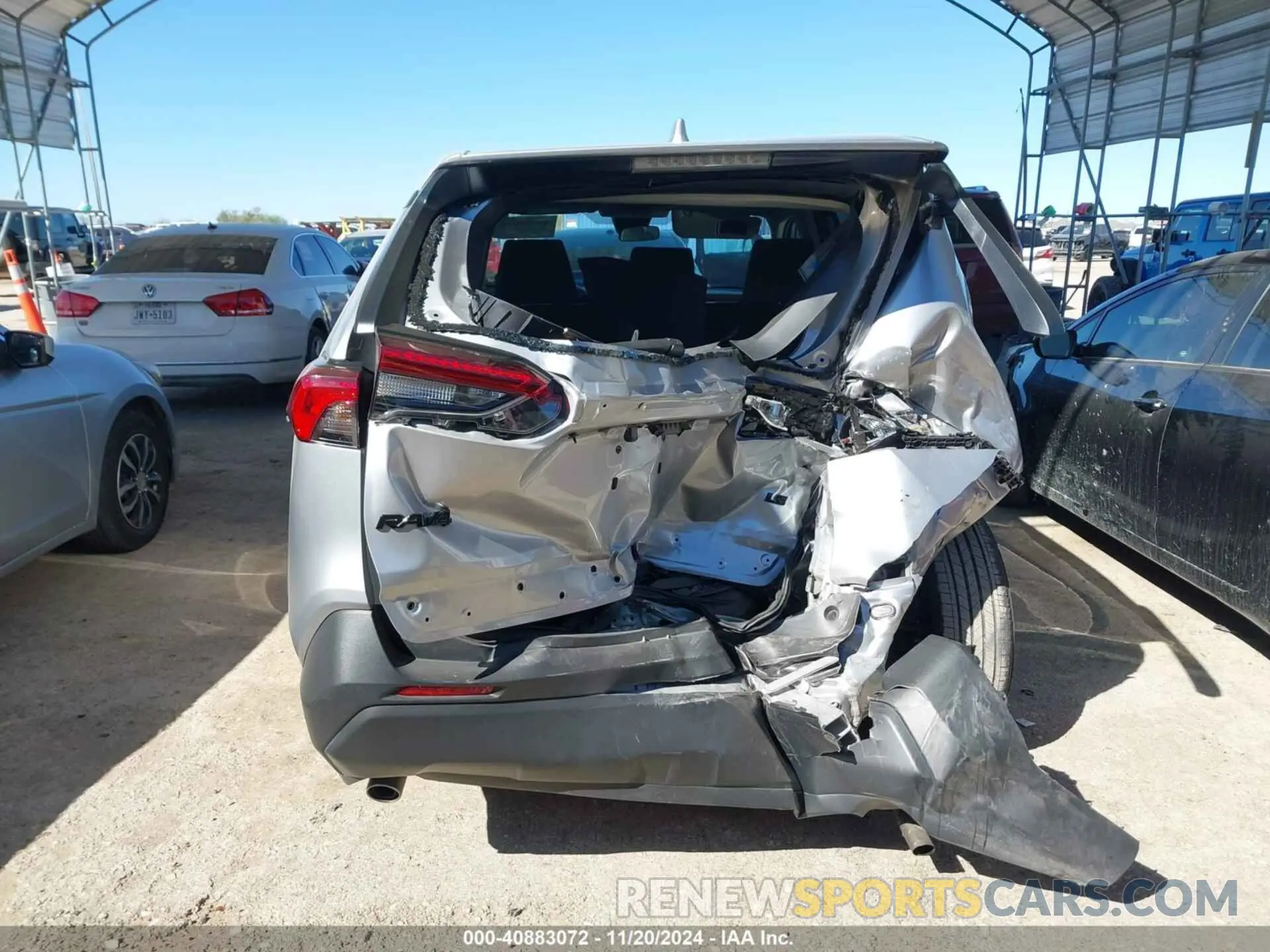 16 Photograph of a damaged car 2T3H1RFV5PW281239 TOYOTA RAV4 2023