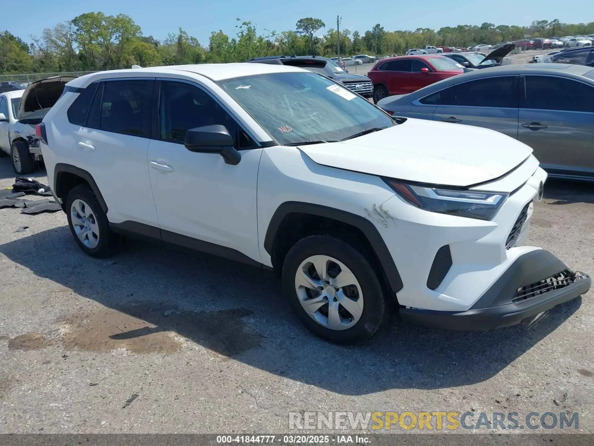 1 Photograph of a damaged car 2T3H1RFV6PC214859 TOYOTA RAV4 2023
