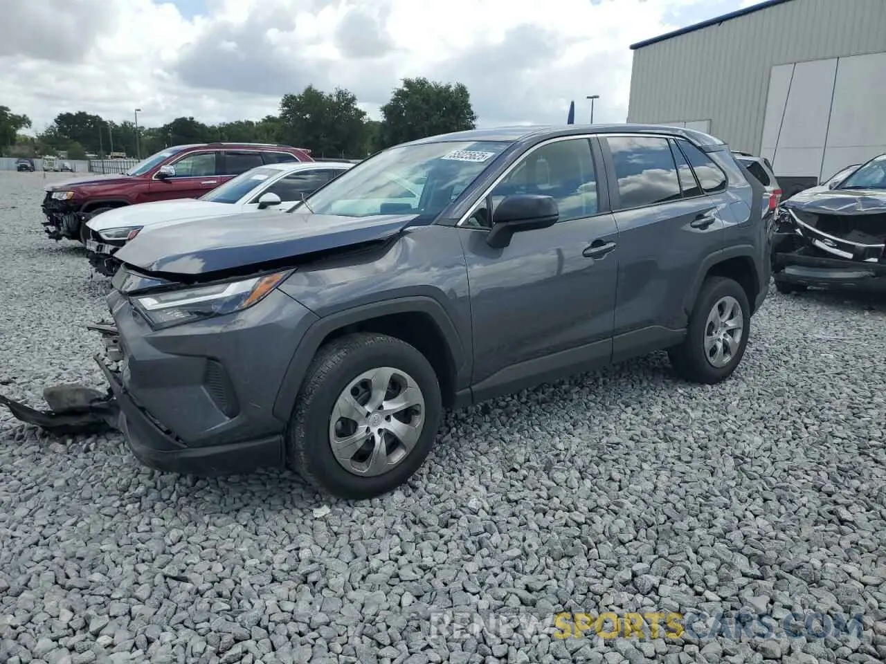 1 Photograph of a damaged car 2T3H1RFV7PC227362 TOYOTA RAV4 2023