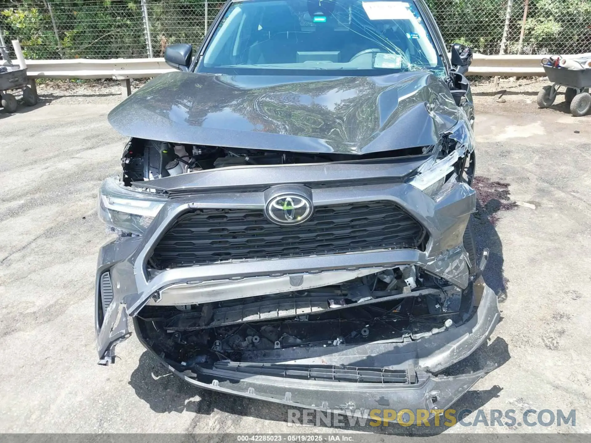 6 Фотография поврежденного автомобиля 2T3H1RFV7PC240063 TOYOTA RAV4 2023