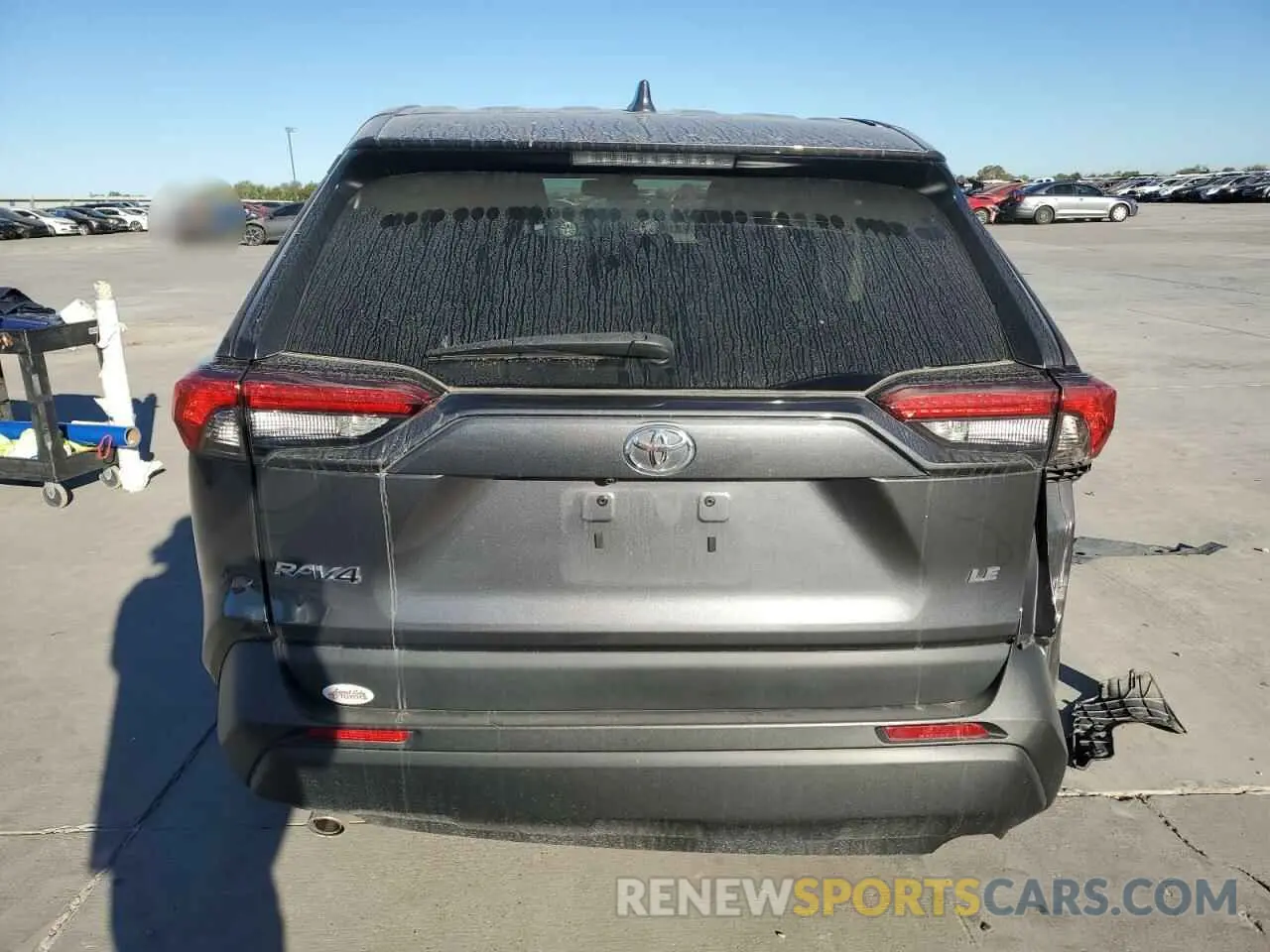 6 Photograph of a damaged car 2T3H1RFV7PW275331 TOYOTA RAV4 2023