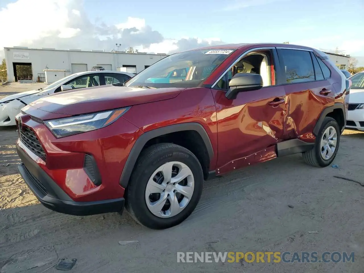 1 Фотография поврежденного автомобиля 2T3H1RFV8PW294339 TOYOTA RAV4 2023