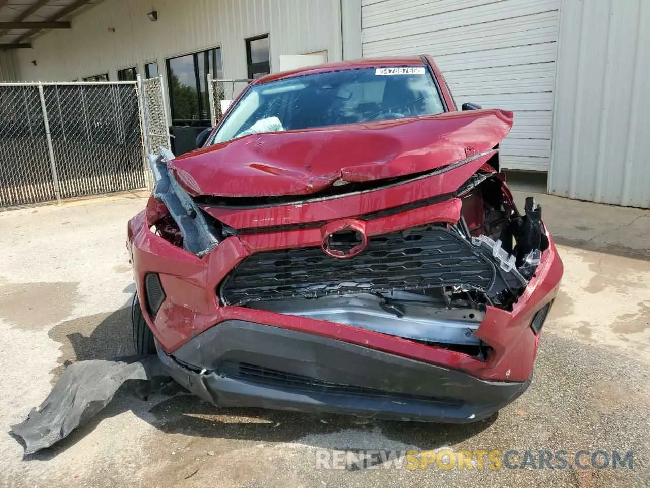 5 Photograph of a damaged car 2T3H1RFV8PW296706 TOYOTA RAV4 2023