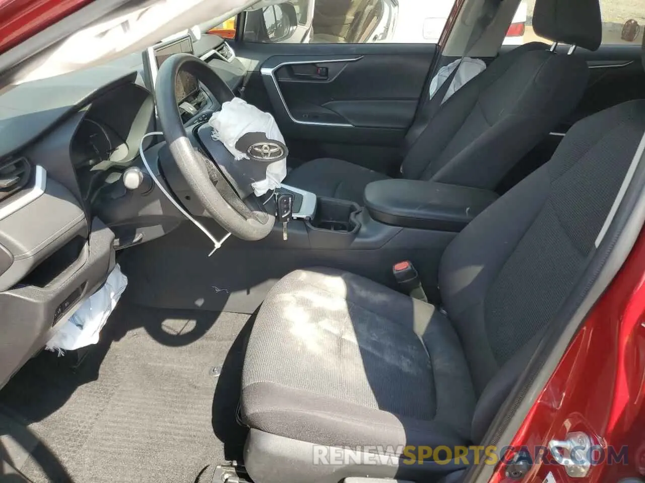 7 Photograph of a damaged car 2T3H1RFV8PW296706 TOYOTA RAV4 2023
