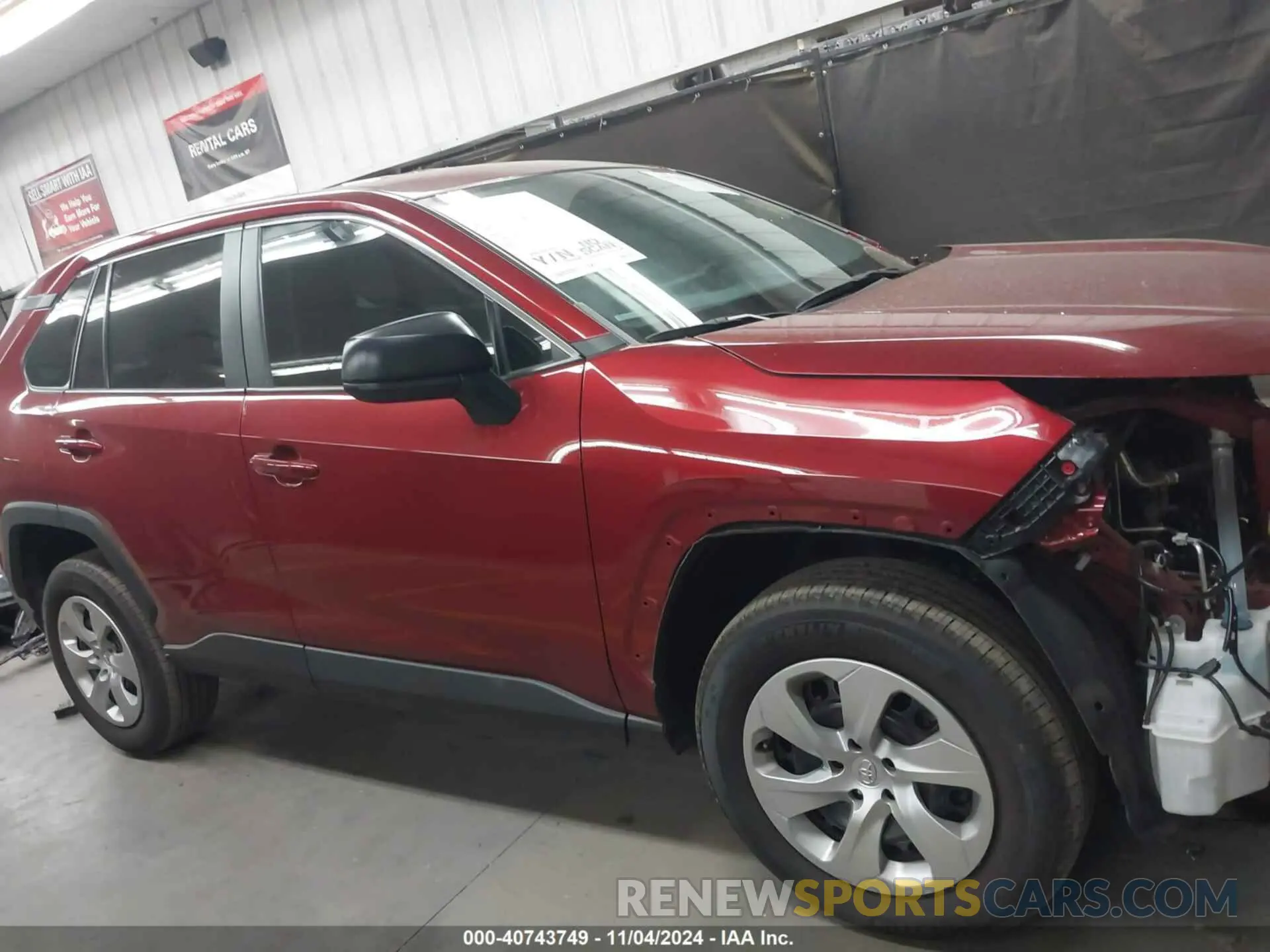 14 Photograph of a damaged car 2T3H1RFVXPW246356 TOYOTA RAV4 2023