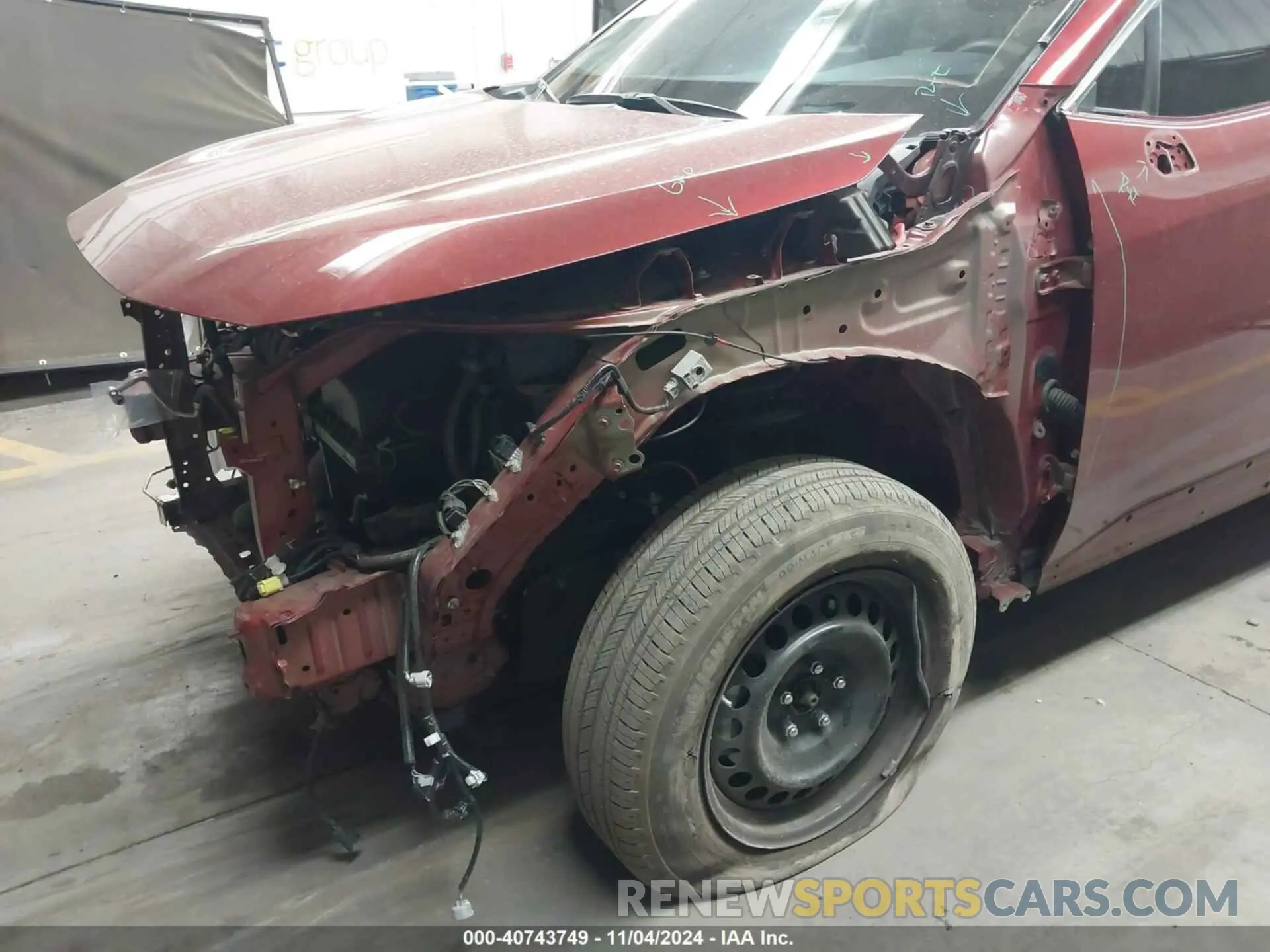 6 Photograph of a damaged car 2T3H1RFVXPW246356 TOYOTA RAV4 2023