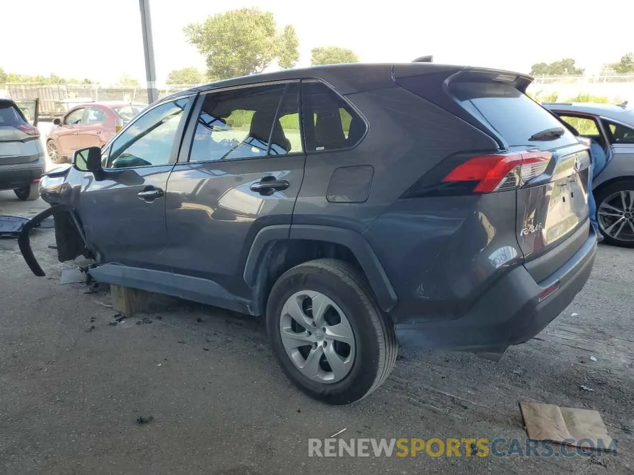 2 Photograph of a damaged car 2T3H1RFVXPW276697 TOYOTA RAV4 2023