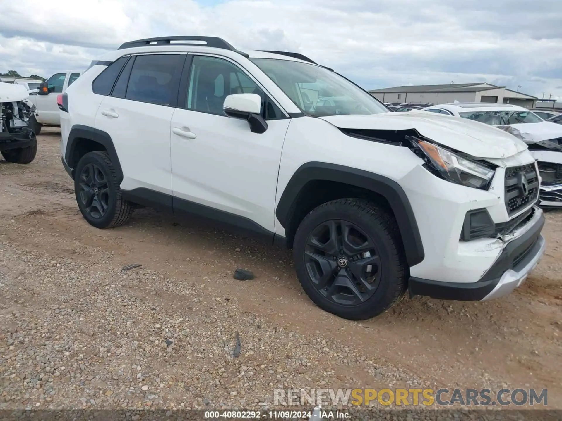 1 Photograph of a damaged car 2T3J1RFV2PW365780 TOYOTA RAV4 2023