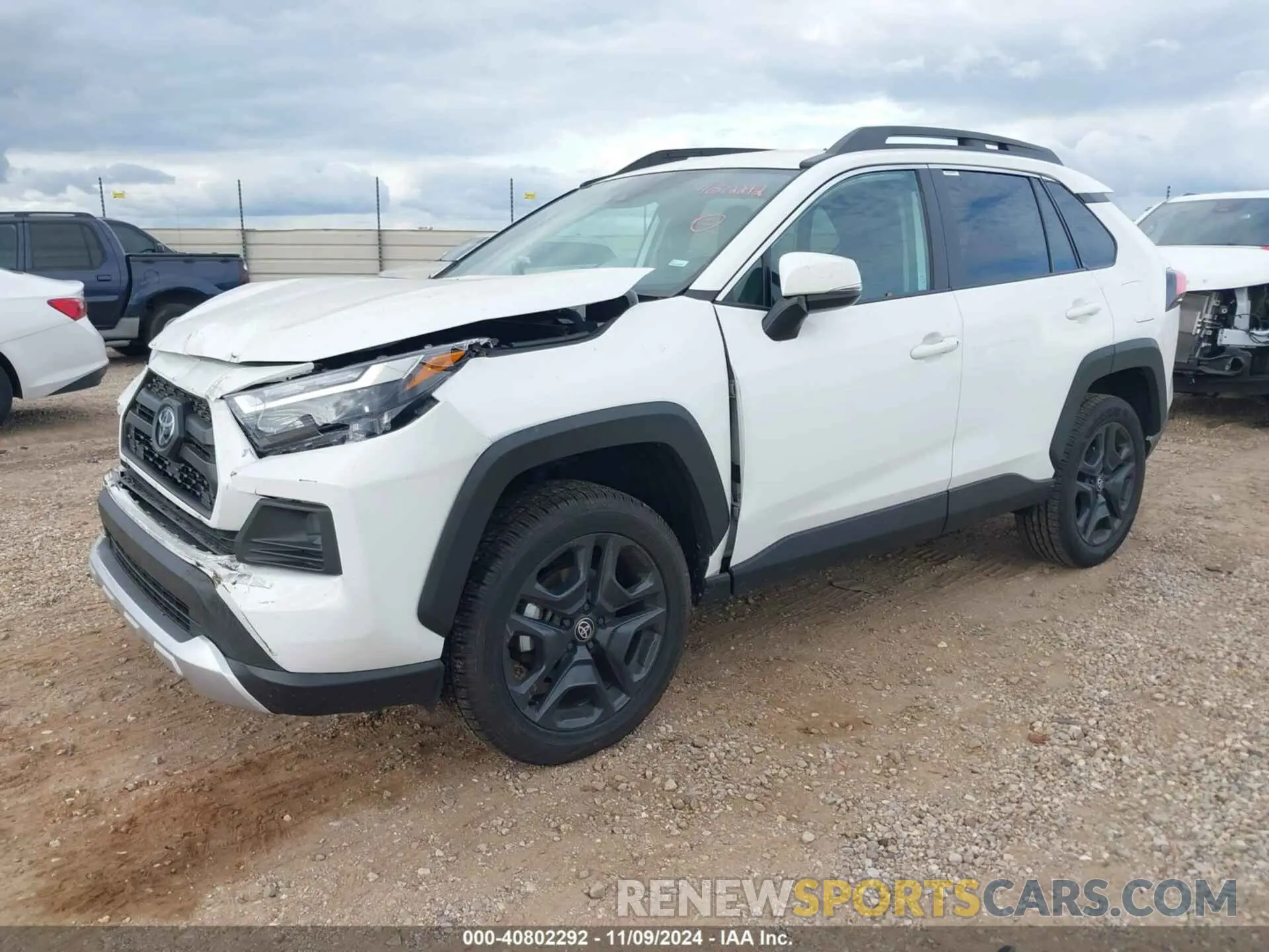 2 Photograph of a damaged car 2T3J1RFV2PW365780 TOYOTA RAV4 2023