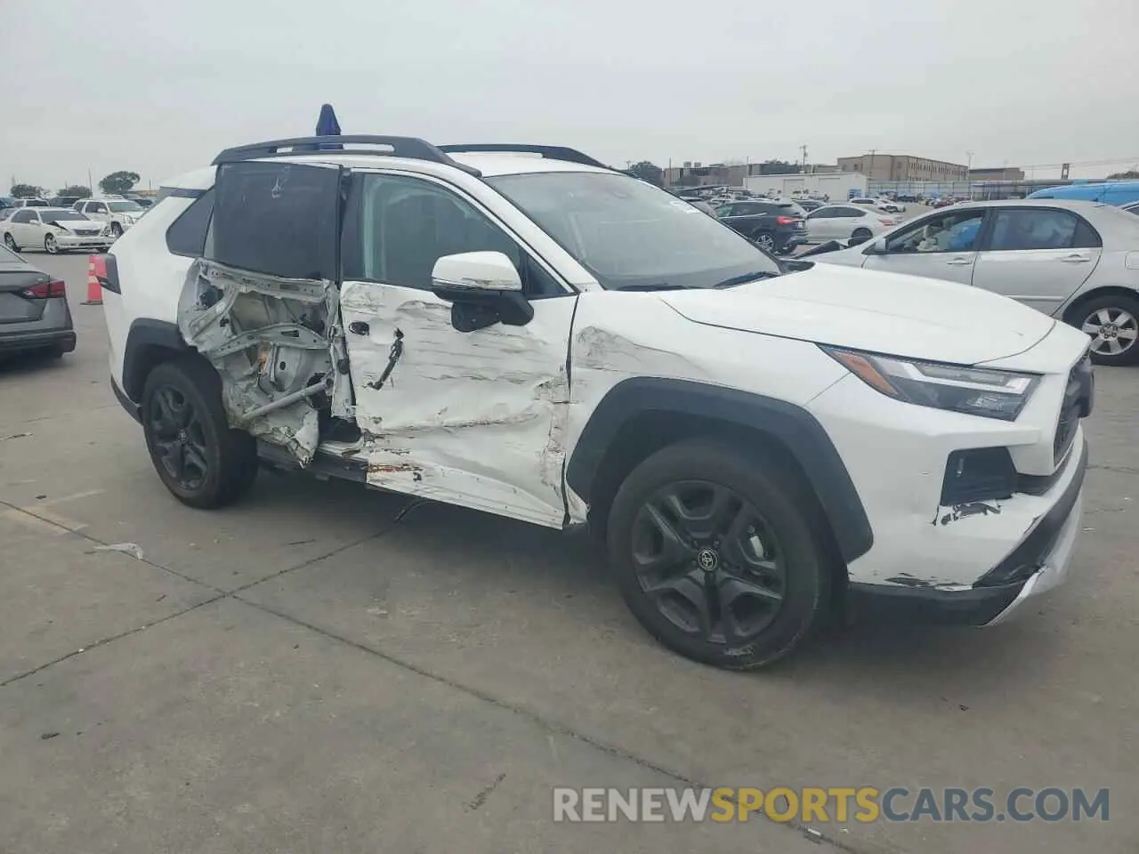 4 Photograph of a damaged car 2T3J1RFV3PW363942 TOYOTA RAV4 2023