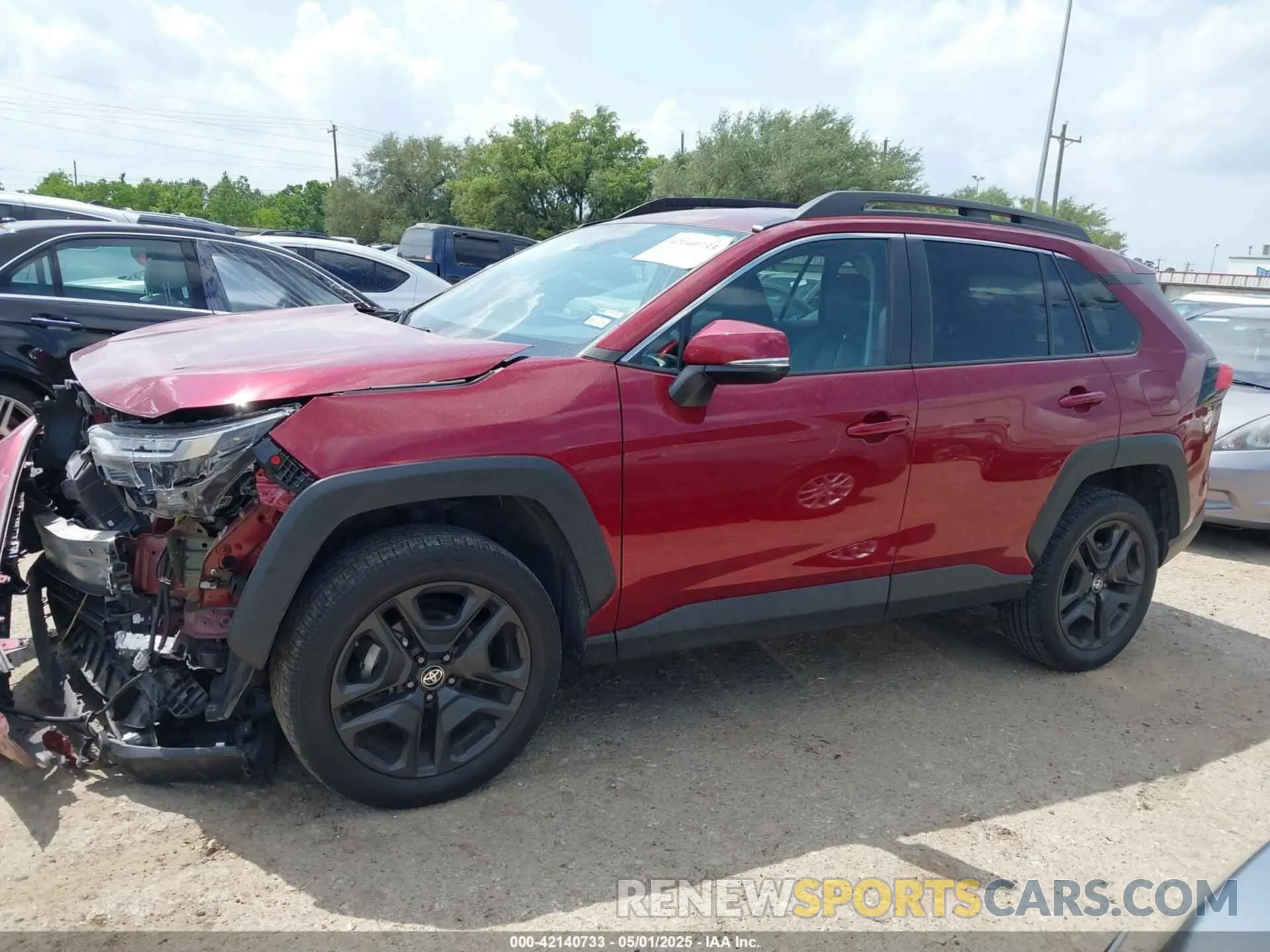14 Photograph of a damaged car 2T3J1RFV7PW364091 TOYOTA RAV4 2023