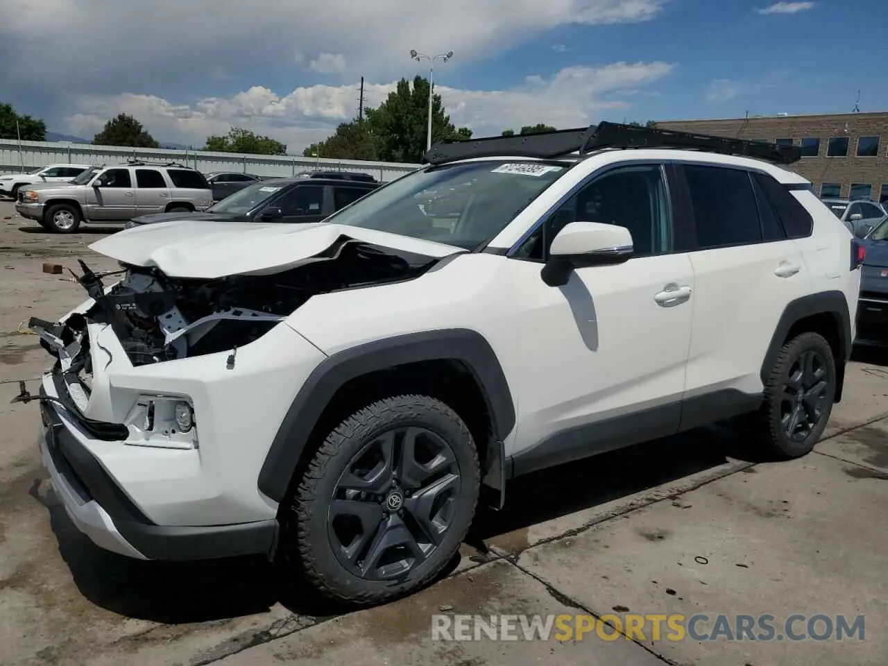 1 Photograph of a damaged car 2T3J1RFVXPW401800 TOYOTA RAV4 2023