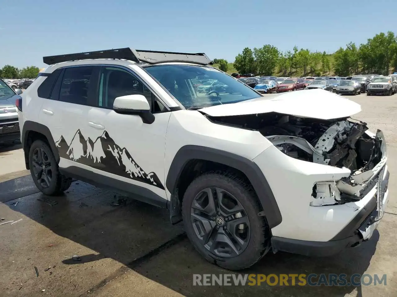 4 Photograph of a damaged car 2T3J1RFVXPW401800 TOYOTA RAV4 2023