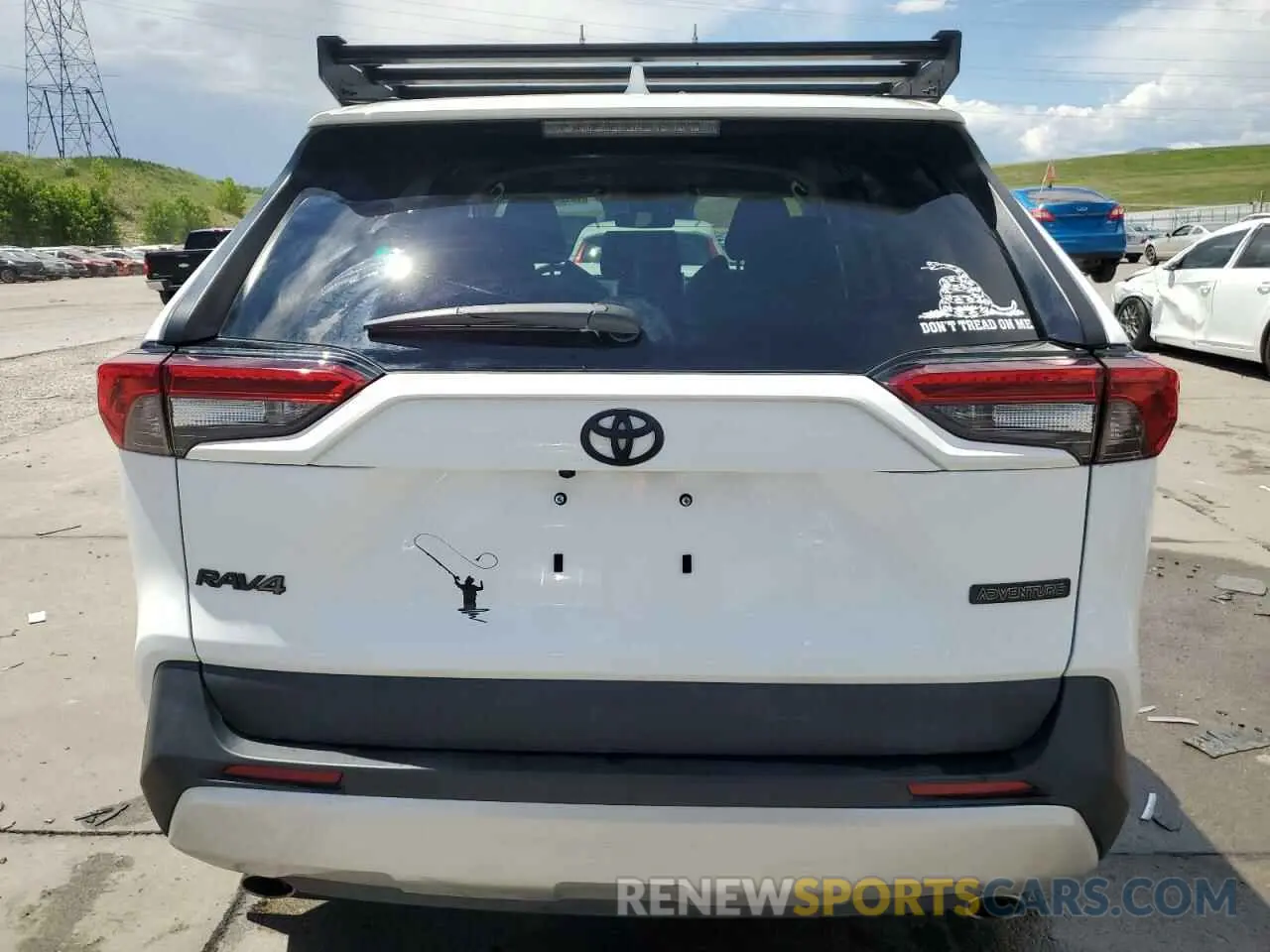 6 Photograph of a damaged car 2T3J1RFVXPW401800 TOYOTA RAV4 2023