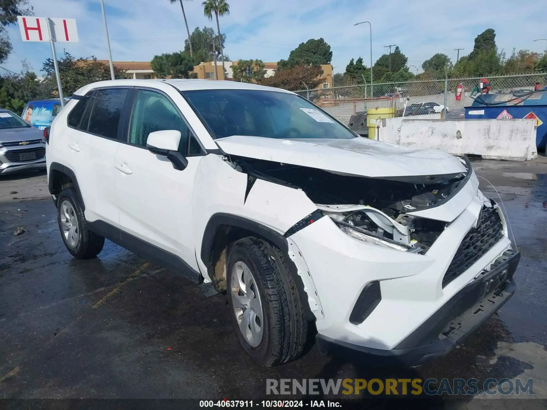 1 Фотография поврежденного автомобиля 2T3K1RFV0PW259235 TOYOTA RAV4 2023