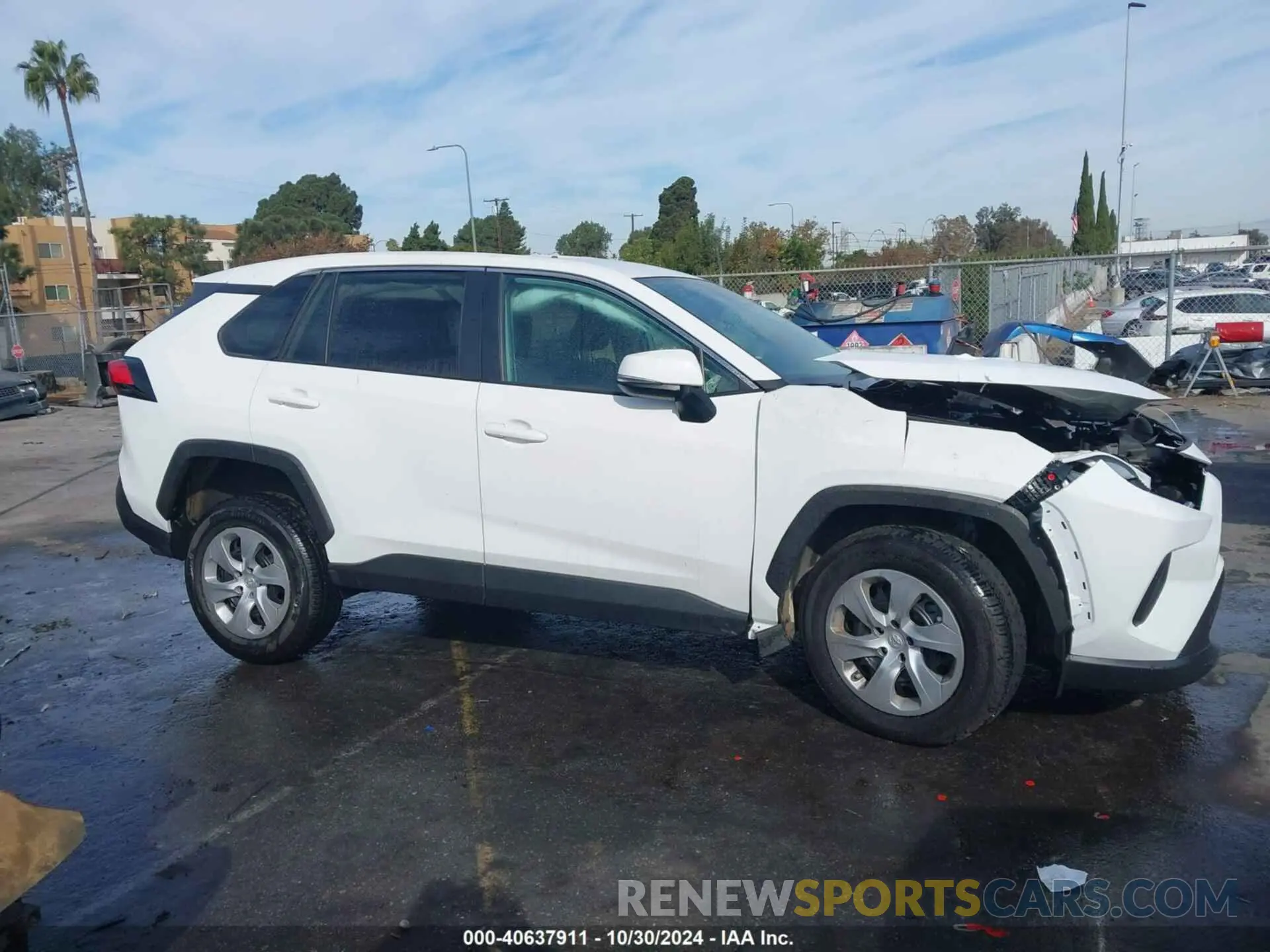 13 Фотография поврежденного автомобиля 2T3K1RFV0PW259235 TOYOTA RAV4 2023