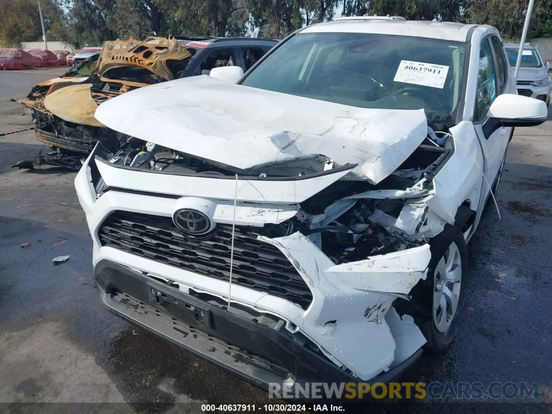 6 Фотография поврежденного автомобиля 2T3K1RFV0PW259235 TOYOTA RAV4 2023