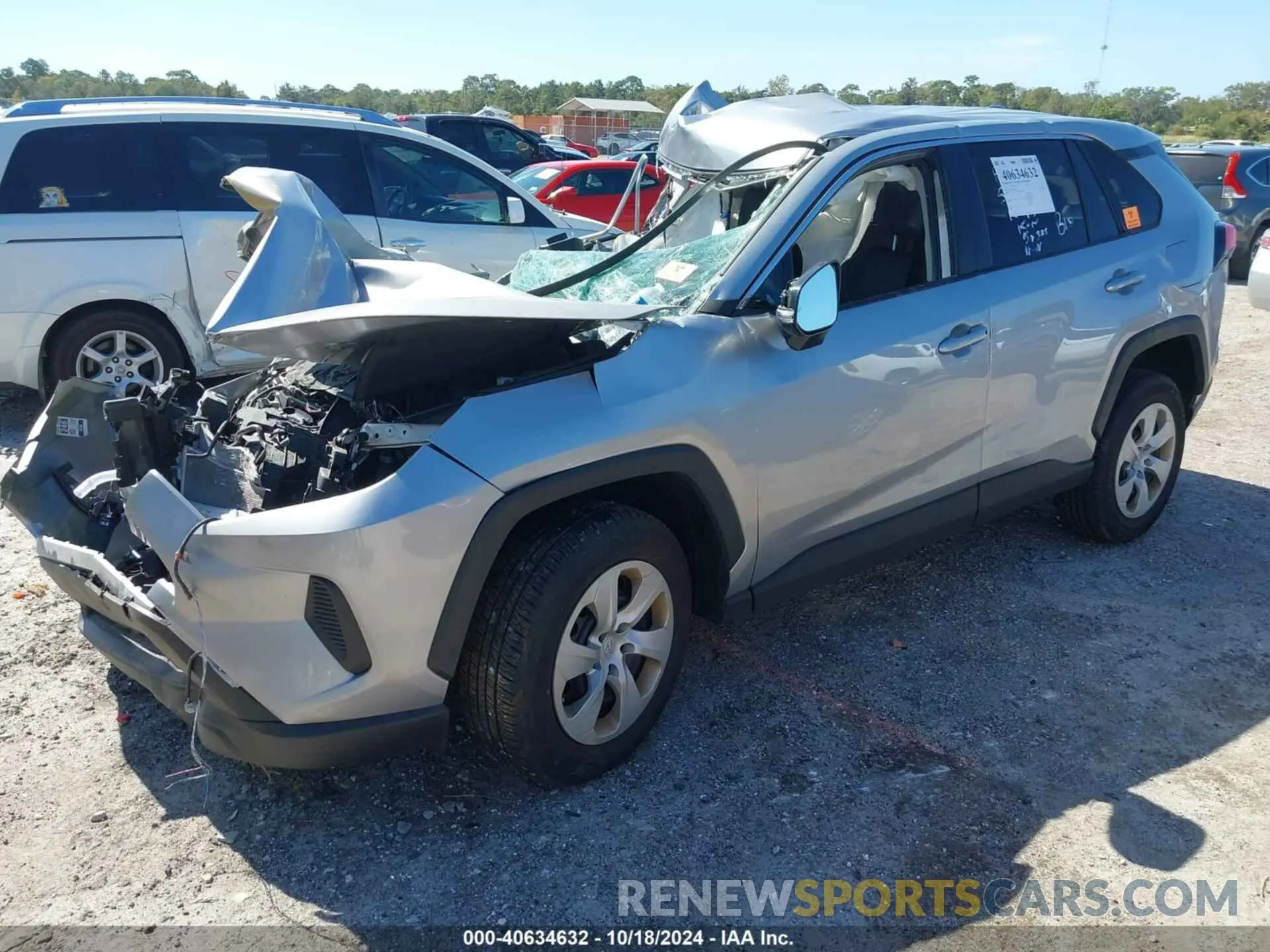 2 Фотография поврежденного автомобиля 2T3K1RFV1PC230165 TOYOTA RAV4 2023