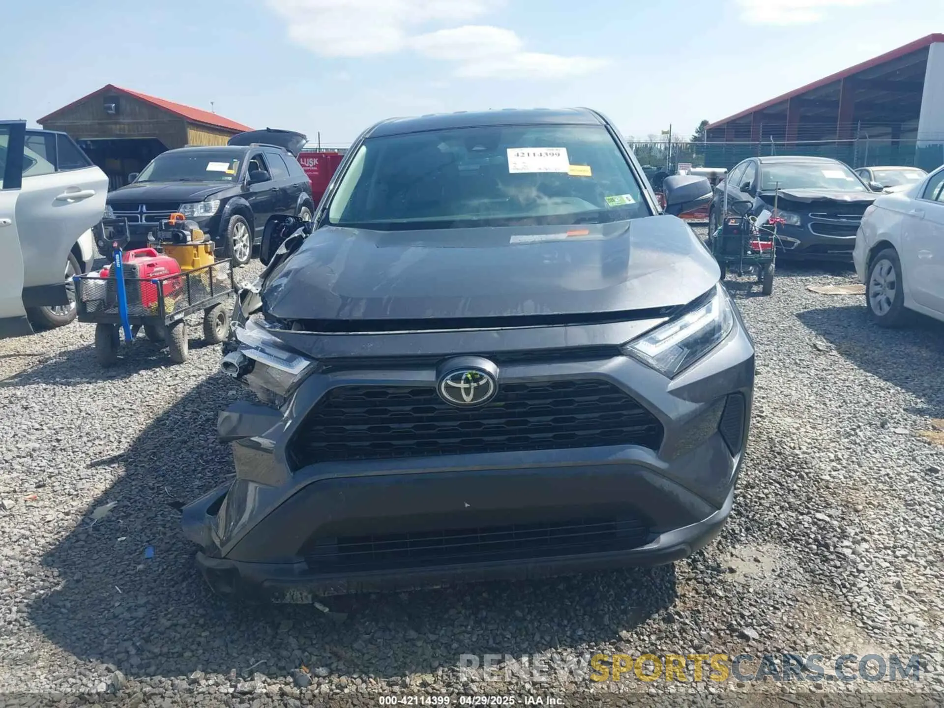 13 Photograph of a damaged car 2T3K1RFV3PC229485 TOYOTA RAV4 2023