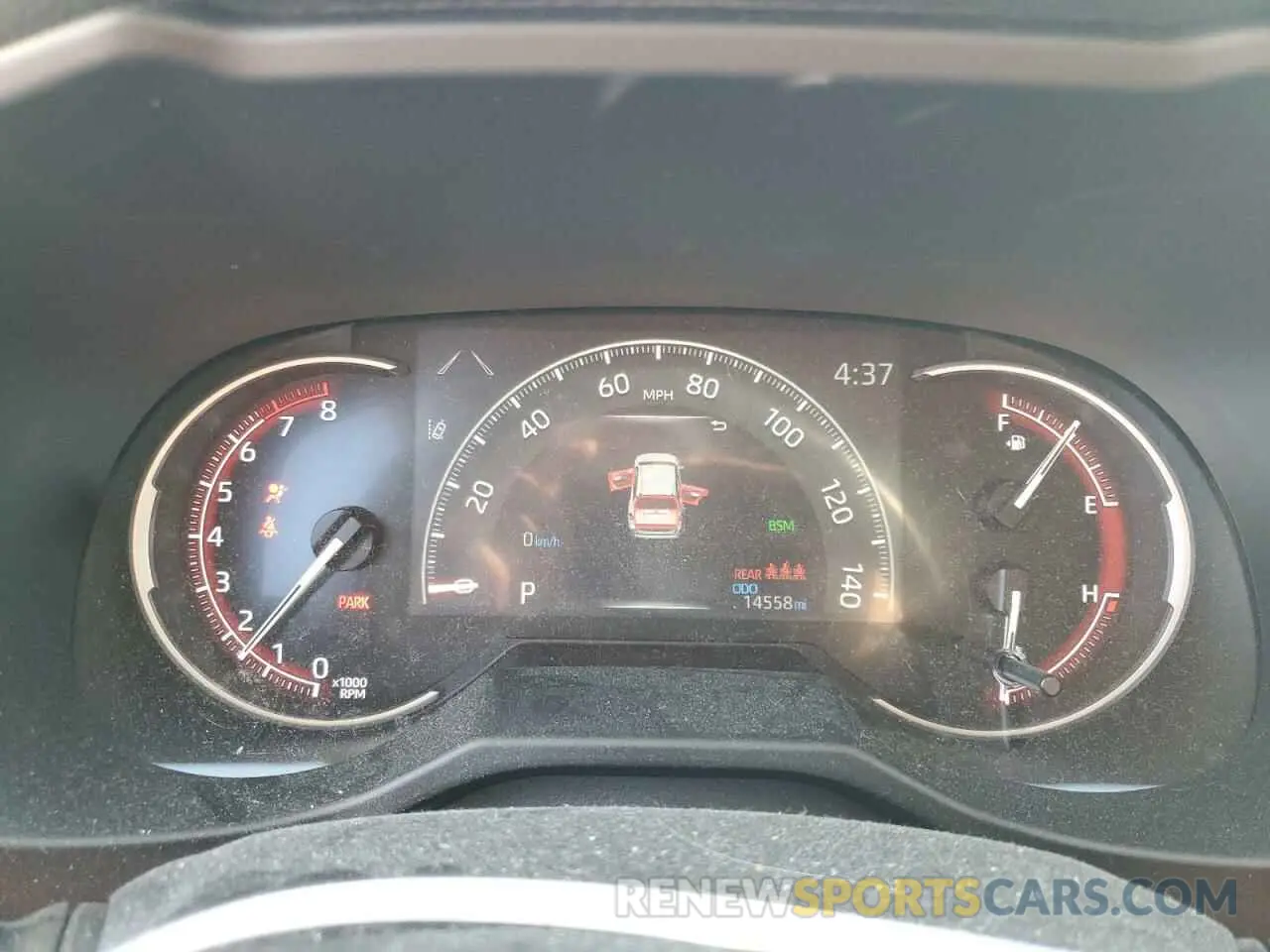 9 Фотография поврежденного автомобиля 2T3K1RFV8PC232074 TOYOTA RAV4 2023