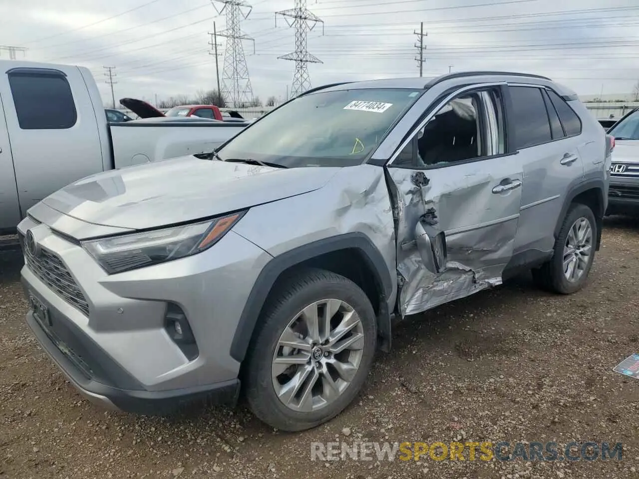 1 Фотография поврежденного автомобиля 2T3N1RFV2PC326772 TOYOTA RAV4 2023