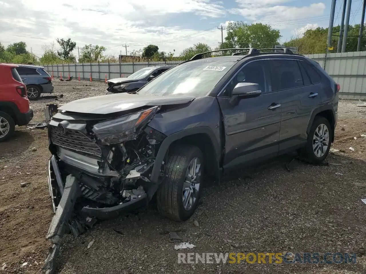 1 Photograph of a damaged car 2T3N1RFV6PC392130 TOYOTA RAV4 2023