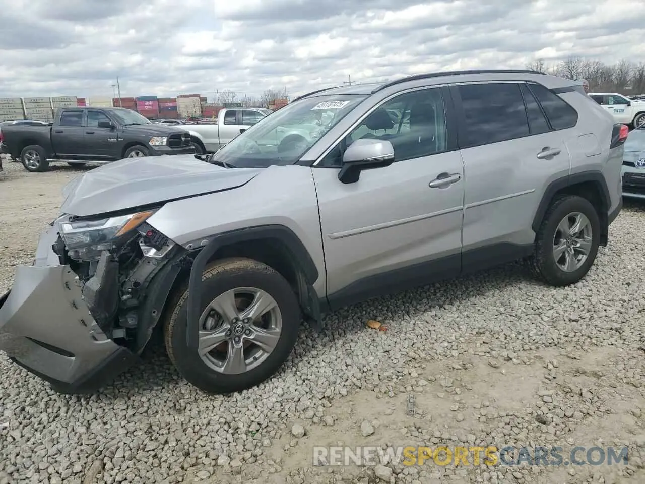 1 Photograph of a damaged car 2T3P1RFV0PC381956 TOYOTA RAV4 2023
