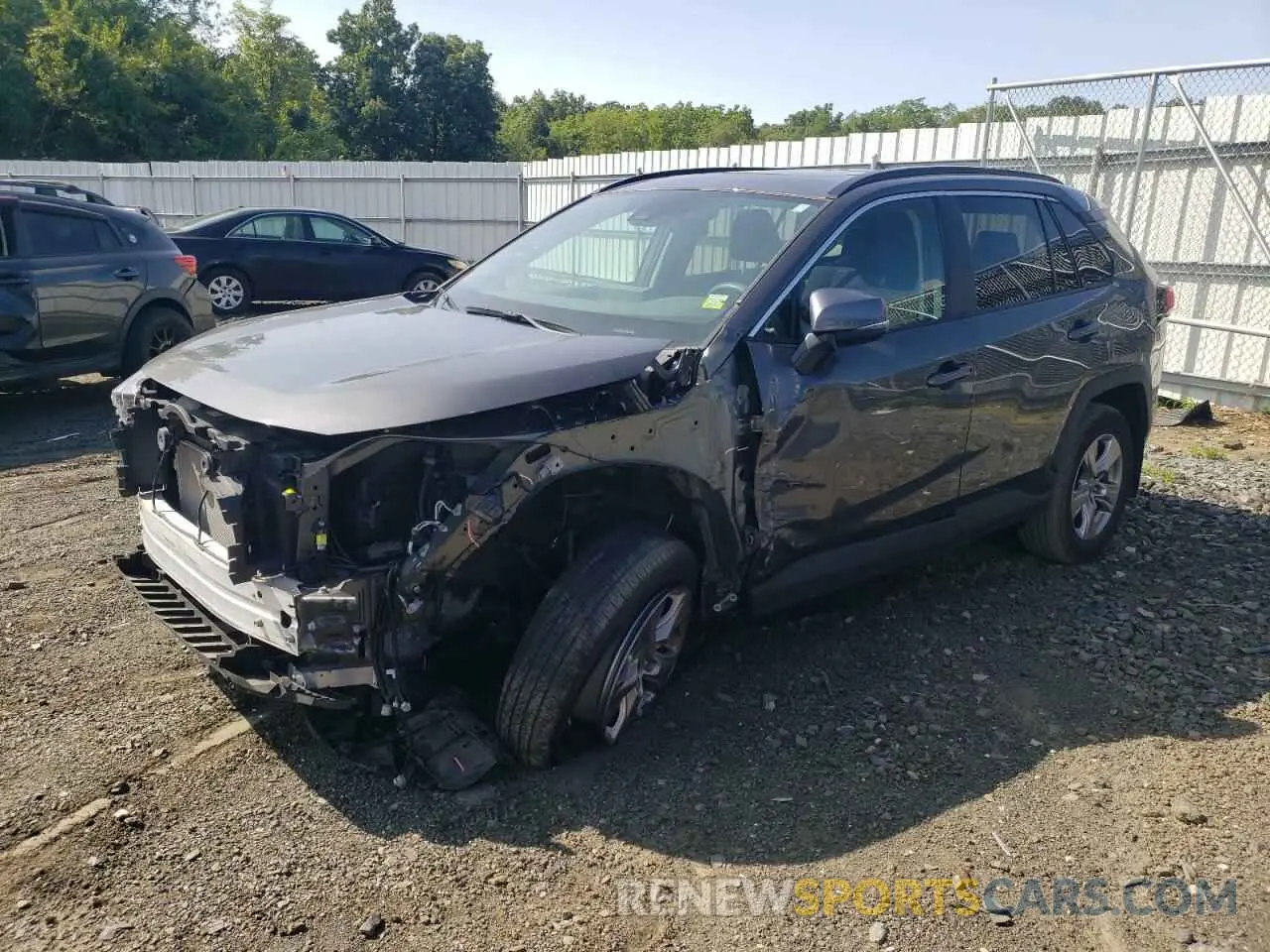 1 Photograph of a damaged car 2T3P1RFV0PW334697 TOYOTA RAV4 2023