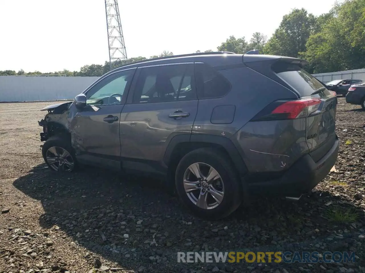 2 Photograph of a damaged car 2T3P1RFV0PW334697 TOYOTA RAV4 2023
