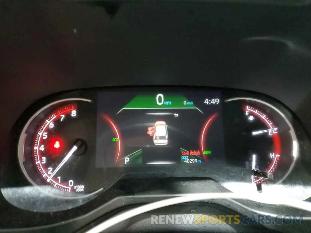 9 Фотография поврежденного автомобиля 2T3P1RFV1PC347198 TOYOTA RAV4 2023