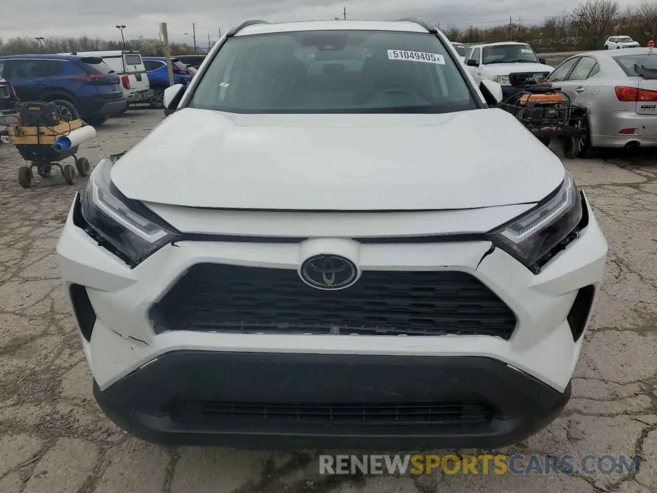 5 Фотография поврежденного автомобиля 2T3P1RFV1PC371193 TOYOTA RAV4 2023