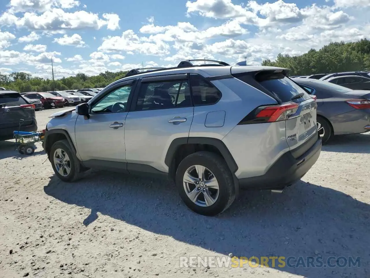 2 Photograph of a damaged car 2T3P1RFV1PW367157 TOYOTA RAV4 2023