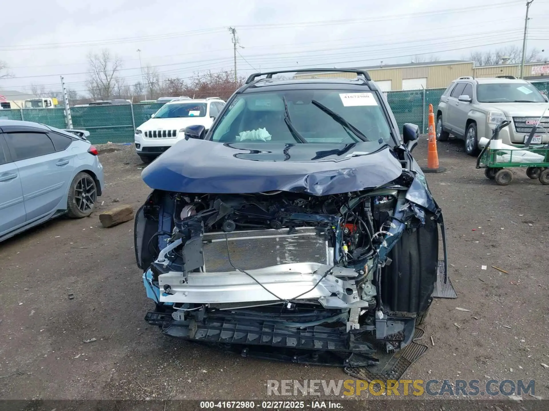 13 Photograph of a damaged car 2T3P1RFV1PW388381 TOYOTA RAV4 2023